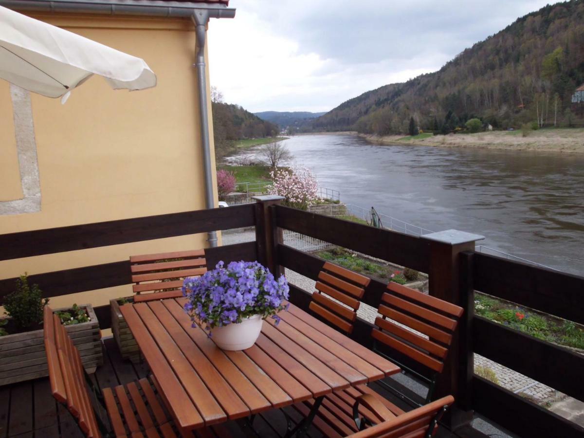 Ferien Im Denkmal An Der Elbe Apartment Stadt Wehlen Exterior photo